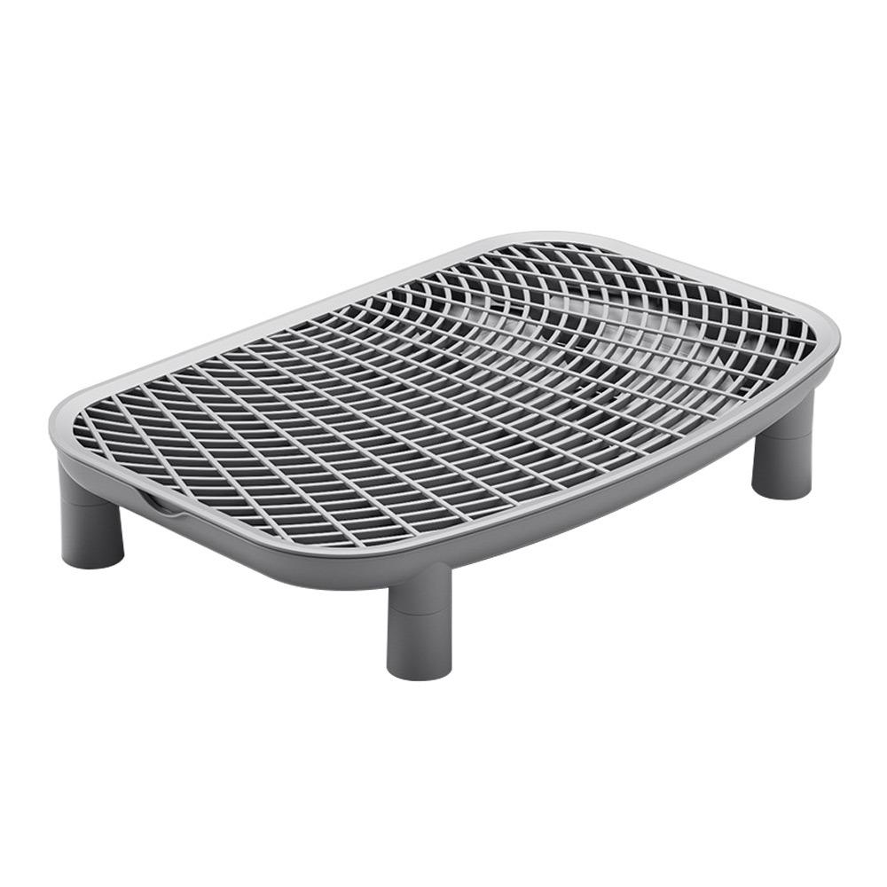 Heightened Pet Cat Litter Mat Plastic Cat Litter Trapping Mat Indoor