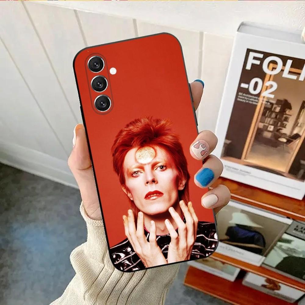 Singer D-David B-Bowie Phone Case Phone Case For Samsung Galaxy A13,A21s,A22,A31,A32,A52,A53,A71,A80, Soft Black Shell