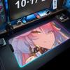 chang li Mouse Pad RGB Gaming Mousepad Big LED Pad PC Desk Mat Luminous Mouse Pad Large Keyboard Mats Table Rug With Backlit
