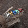5pcs Adjustable Camping Tent Cord Buckle Snail Shape Tent Cord Buckle  Securing Accessories