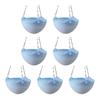 7Pcs Hanging Planters Flower Pots with Drainage Holes And Metal Chains Plastic Hanging Flowerpots for Indoor Outdoor Use