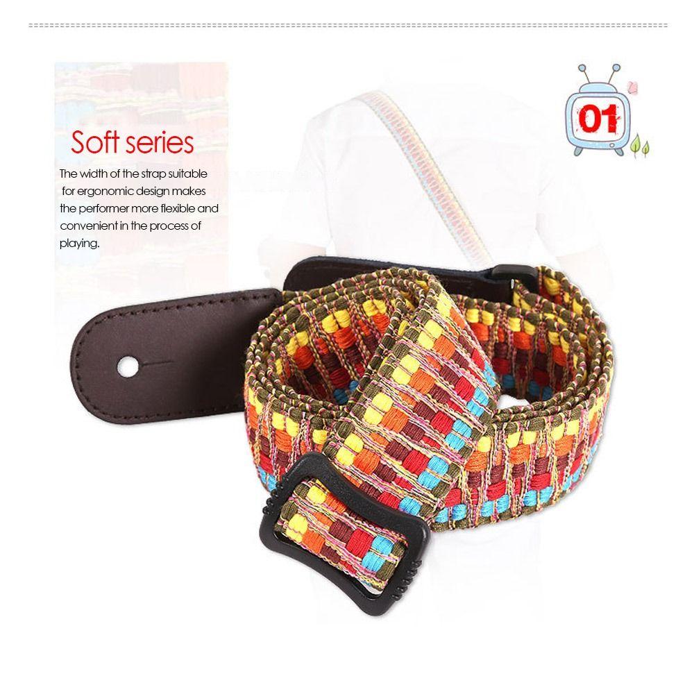 Rainbow For Ukulele For Guitar Shoulder Strap Diagonal Span Strap Accessories Guitar Strap