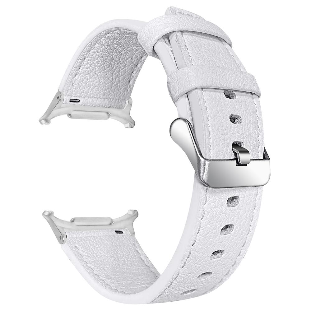 For Samsung Galaxy Watch Ultra 47mm Wrist Strap Genuine Cow Leather Smartwatch Band