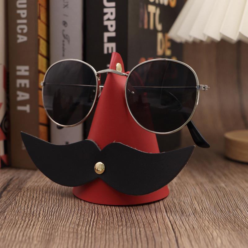 Beard-Shaped Glasses Holder: Unique Home & Office Desk Decor and Jewelry Display