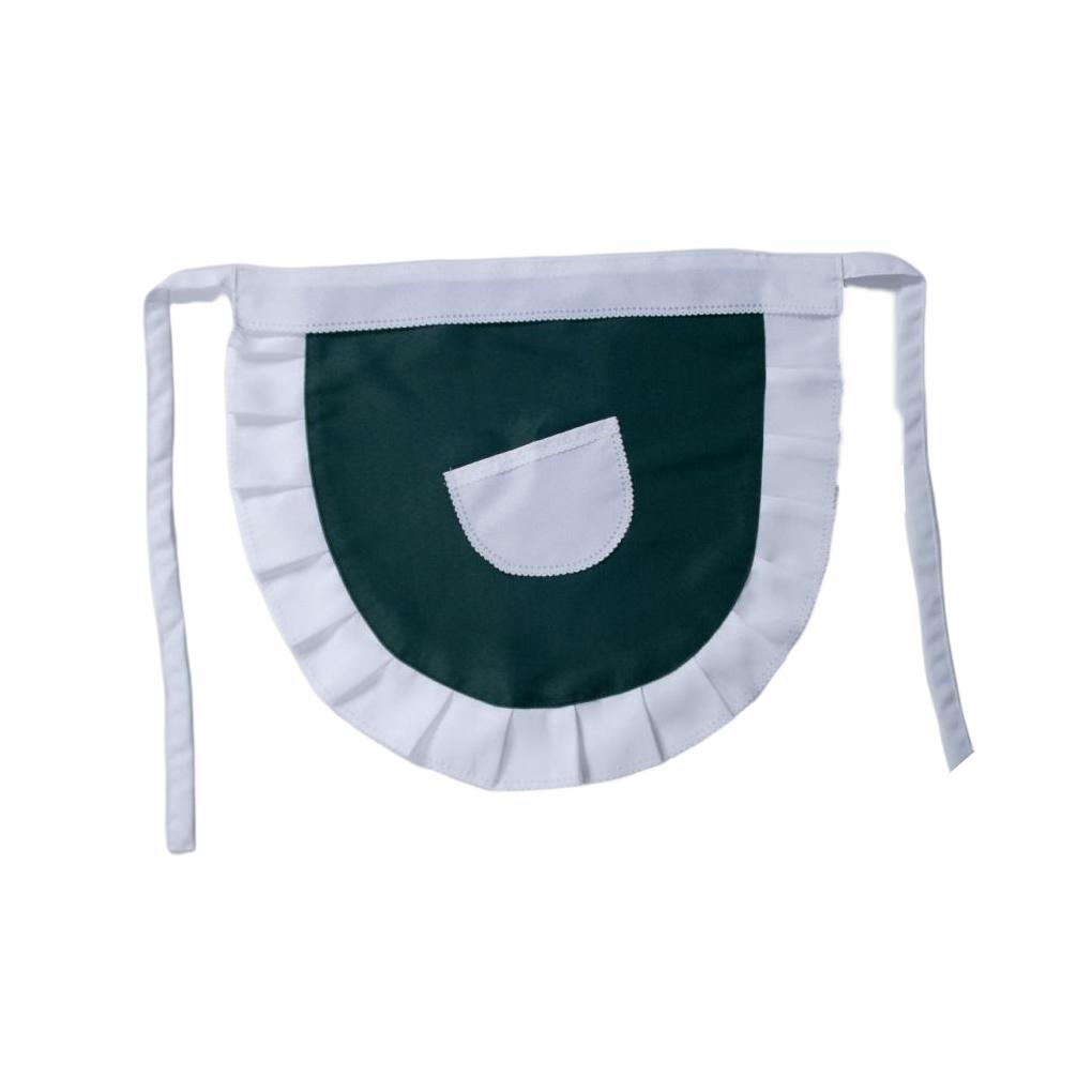 Poliesterowy Fartuch Jednokolorowy Zamiennik Urocza Koronka Kuchnia Restauracja Kawiarnia Kostium Pokojówki Fartuszki Kelnerskie