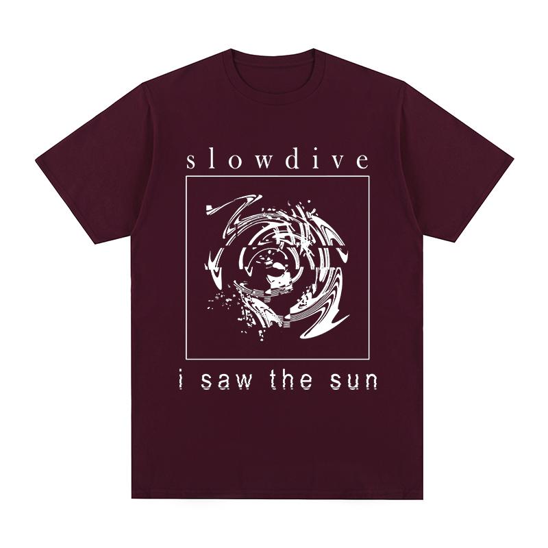 Slowdive Saw The Sun Vintage T-Shirt Mode Lässig Streetwear Baumwolle Herren T-Shirt Neues TEE TSHIRT Damen Oberteile