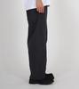 Beoteunseoul Side Big Pocket Curved Washed Cotton Pants (Dark Gray)