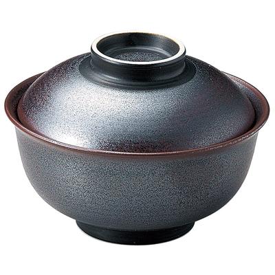 Yamashita Kogei Iron Sand Reverse Round Confectionery Bowl 14033870 (large) 13×8.5cm