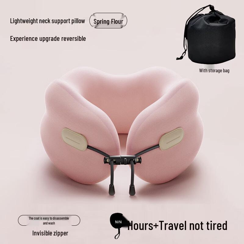 Memory Foam U-shaped Travel Neck Pillow