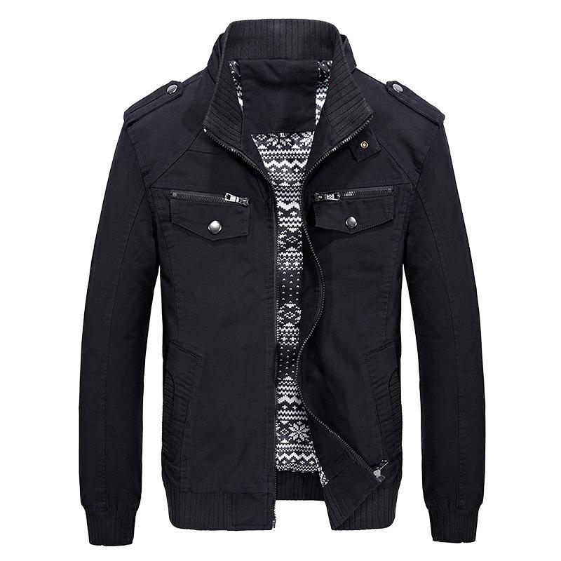 New Autumn and Winter Men's Jackets, Military Workwear Casual Jackets, Large Size Men's Cotton Jackets