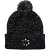 Admiral Golf Women's Black Beanie with Circle Logo