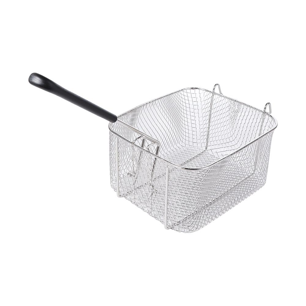 Detachable Handle French Fries Holder Nonstick Camp Food Container Deep Fryer Household