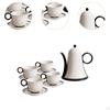Ceramic Teapot with Cups Set Porcelain Tea Loose Leaf Pot Kung Fu for House