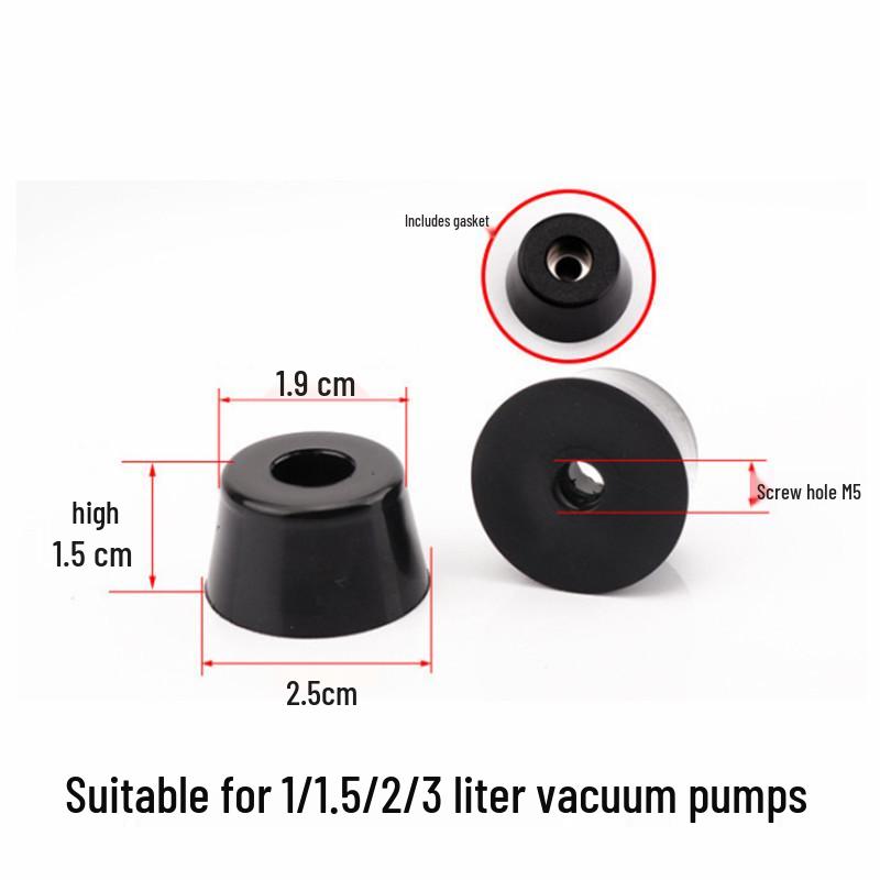 

Shock Absorbing Rubber Foot Pad for 1234L Da Sheng & Feiyue Vacuum Pumps