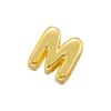 Gold Plated Brass Eco-Friendly Plating A-Z Initial Letter Beads, Cute DIY Jewelry Making Accessories Beads:VZ442