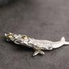 Undead Salted Fish Pendant Retro Literary Personality Male Niche Pendant Ins Simple Necklace Transshipment Jewelry