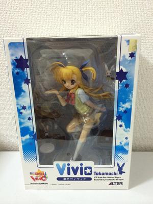 Magiška mergaitė Lyrical Nanoha ViVid Takamachi Vivio mastelio PVC dažyta baigta (1/7 produkto)