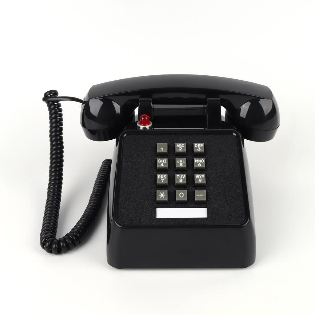 Retro Card-Insert Antique Telephone for Home & Office