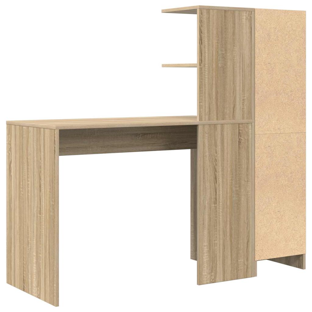 Desk Set 2 pcs Sonoma Oak