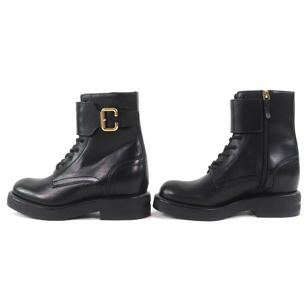 Excellent Chloe short boots CODDINGTON lace-up leather ankle boots Used