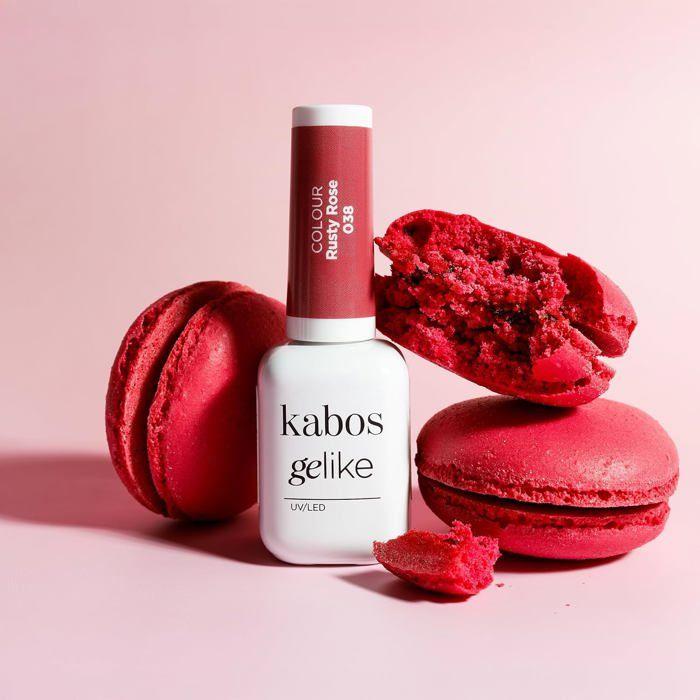 Vernis à ongle - Kabos Gelike 038 - Rose - Hybride UV LED - 8 ml