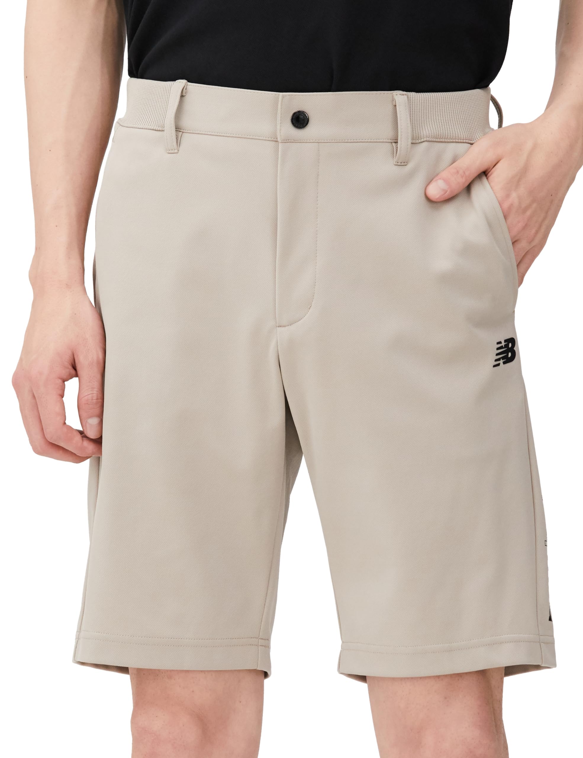 

Golf Sweat Shorts Shape 5 [New Balance] Men s (Stretch/Scrumtech Retention) / 012-4138003 040_Beige [L]