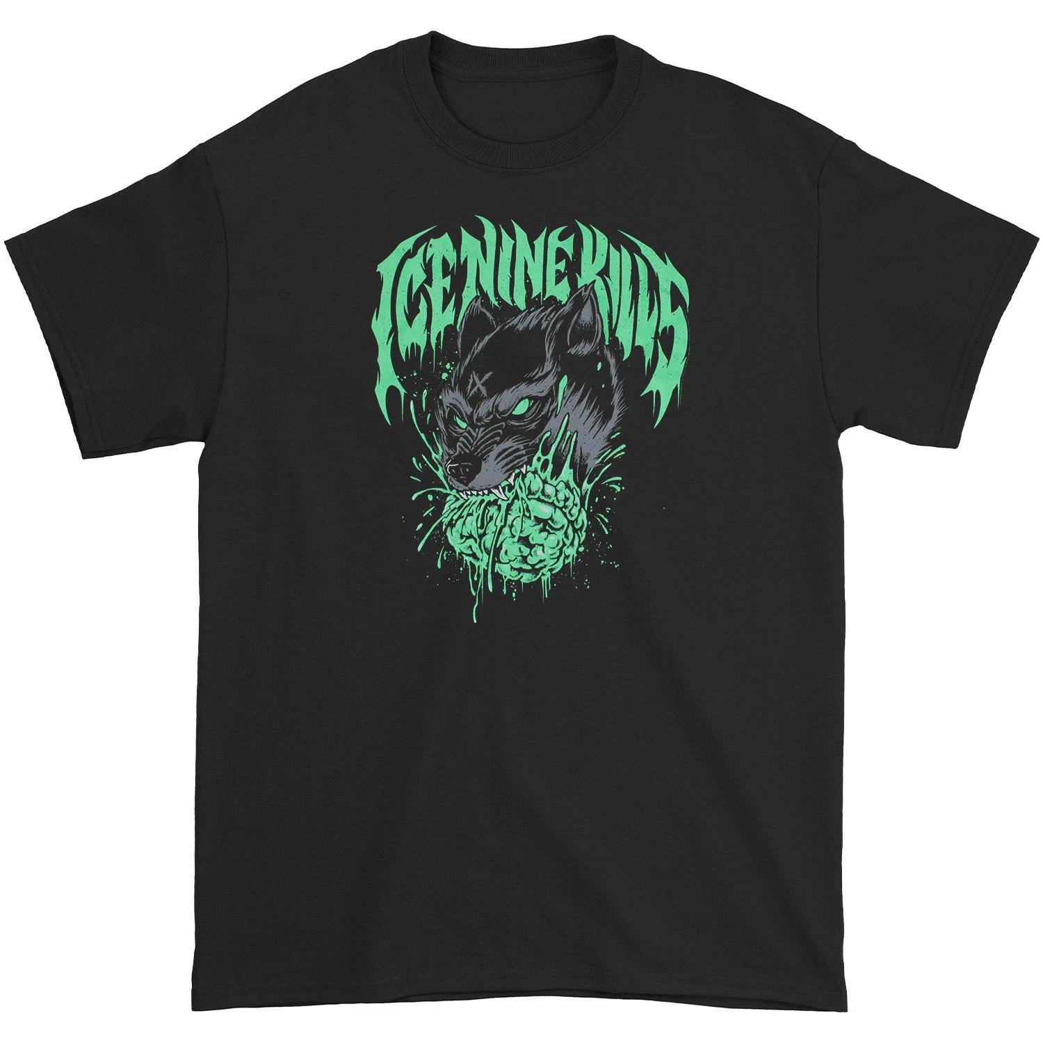 Men s Ice Nine Kills Wolf T-shirt Small Black XXXXL
