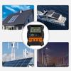 Solar Charge Controller 12V 24V Solar Panel Voltage Regulator LCD Display Dual USB Output Support for iPhone Charging