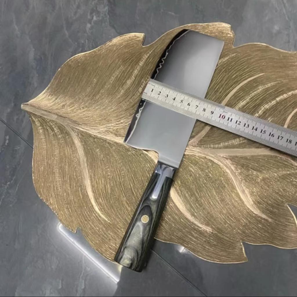 7 Inch Chinese Chef Knife S301 Powder Steel Blade Wood Handle Slicing Vegetables Cleaver Meat Handmade Forged Kitchen Knives