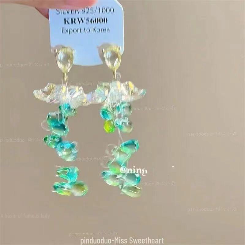 2024 Summer Dopamine Earrings: Sweet, Cool, Versatile Long Earrings for Women - Unique and Stylish Design
