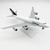 1/250 Scale Souvenir Toy for Boys 30CM B747 Lufthansa Airlines Resin Aircraft Plane Airliner Display Model Plane Collection Gift