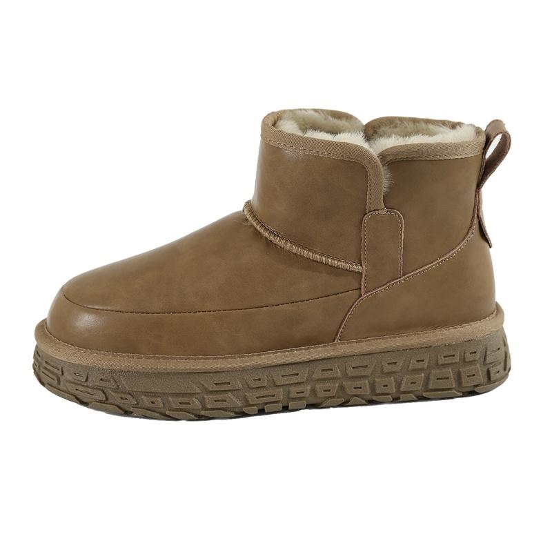 Men Warm Lined Martin Boots High Top Shoes Fashion Style Winter Walking and Commuting Casual Outdoor Travel Sizes 39-45