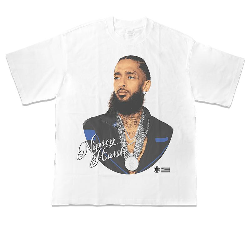 2025 Kanye West SZA Drake Fayaz Hip Hopový Umělec Americké Těžké Tričko s Krátkým Rukávem Streetové Tričko s Krátkým Rukávem