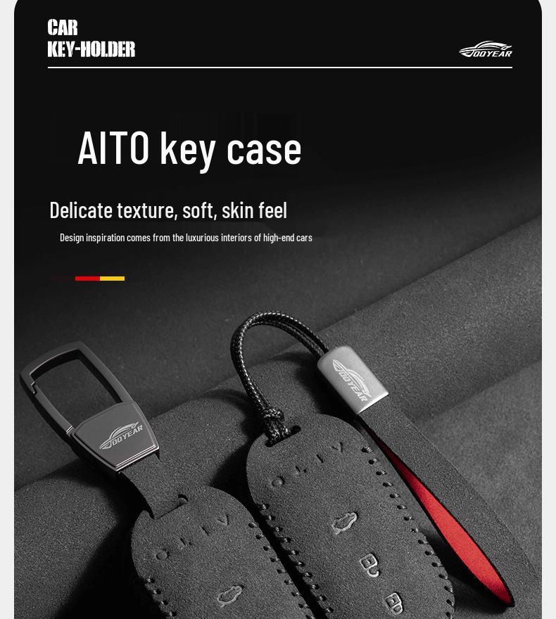 Key Case for 2024 AITO M7 & Huawei AITO M5 NFC Cards - Unisex Bag Buckle