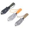 Backpacking Spade Mini Skyffel Backpacking Spade Multifunktionell Rostfritt Stål för Trädgårdsarbete Plantering Utomhusöverlevnad