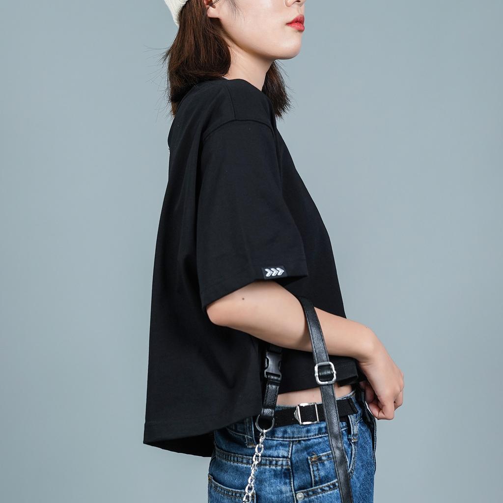 New MLB Straight T Shirt Women's Black 31TSW3131-50L