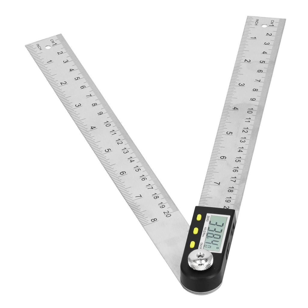 Digital Angle Finder Ruler 2 In 1 Goniometer Protractor Tool with Display for Automobiles0200mm