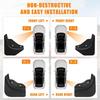 Front and Rear Dedicated TPE Mudguard For Tesla Model Y Juniper 2025 2026 Mud Flaps Mudflap Guards Front Wheel Fender MudGuard