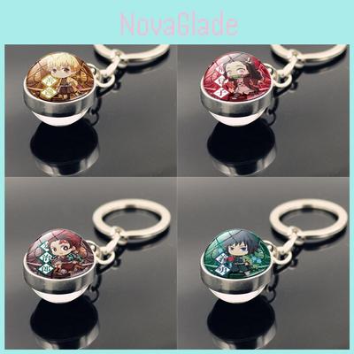 Trendy Demon Slayer Keychains Featuring Zenitsu Tanjiro Nezuko And More