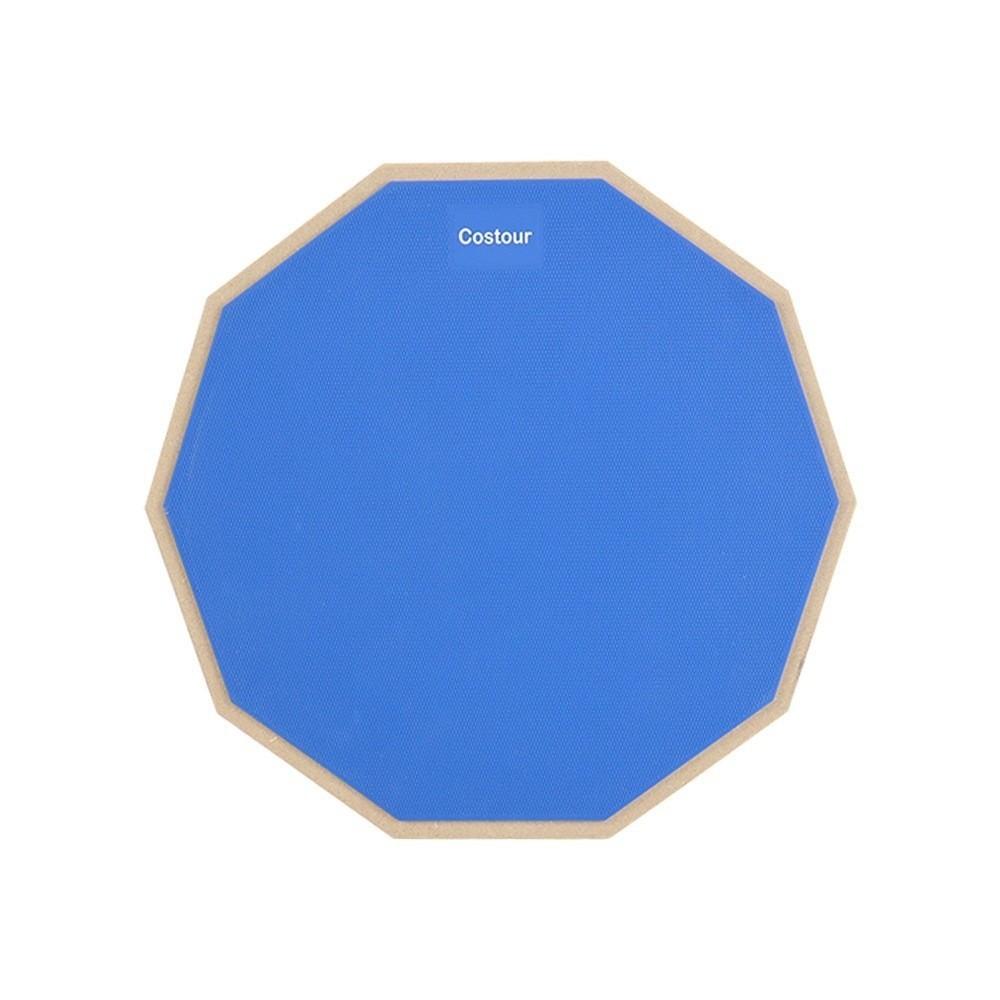 Anti-slip Silent Practice Drum Pad 12 Inch Dumb Drum Pad Percussion Board  Percussion Accessories