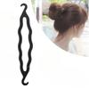 Set da 6 pezzi Strumento per trecce per capelli Fermaglio per capelli Fermaglio per capelli Rullo per chignon Creatore Twister Arricciacapelli Coda di cavallo Portatile Hair DIY Strumenti per accessori di styling