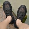 Summer Men's Oversized Breathable Lightweight Mesh Shoes Outdoor Sports and Leisure Shoes Hiking Shoes 38-46