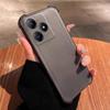 Case for Realme C65s C63 C61 Note 80 70 60x 60 Shockproof Airbag Bumper Casing Frosted Translucent Cover