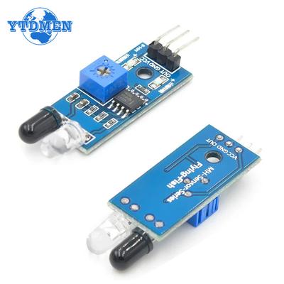 Lot de 10 capteurs infrarouges d'évitement d'obstacles pour voiture intelligente Arduino, 3 broches, photoélectriques réfléchissants, haute qualité