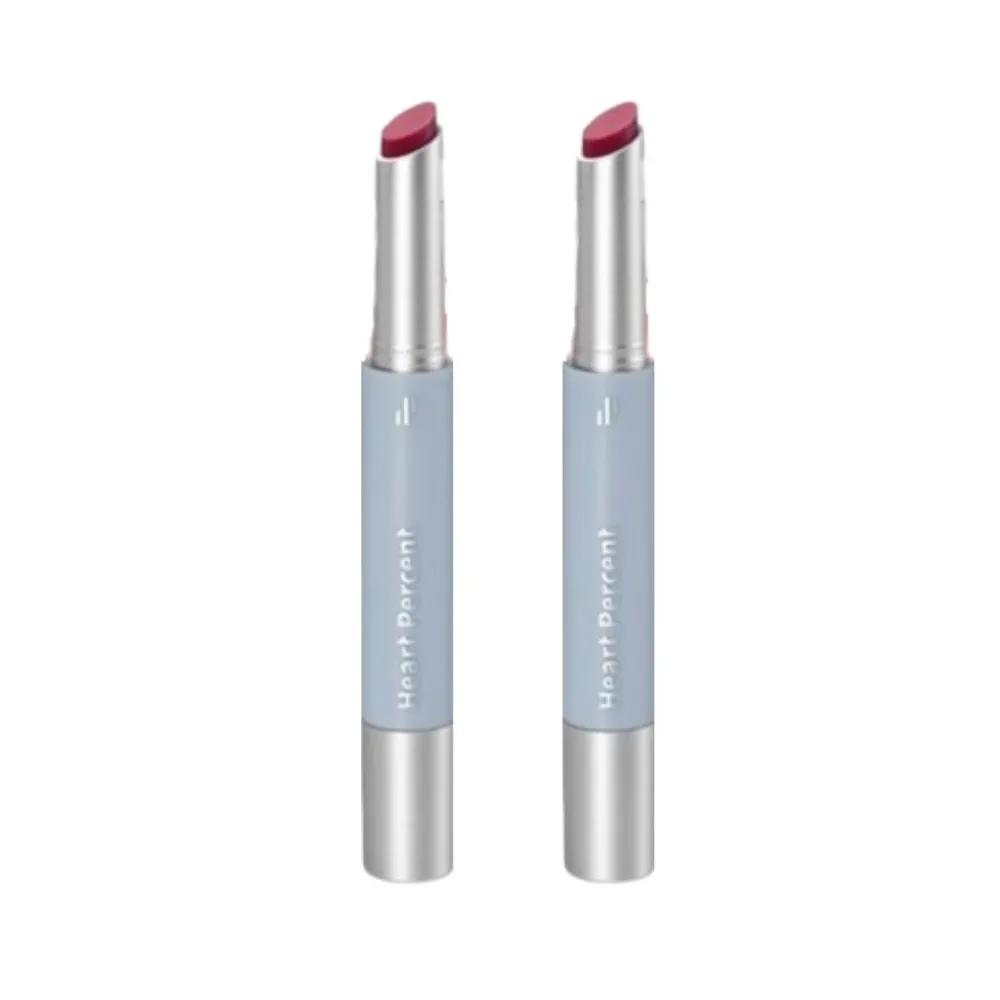 Heart Percent Dewey Melting Moisturizing Lipstick 05 Mauve Dew x2