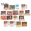 Holiday Desk Decorations 2026 Christmas Squeeze Toy Advent Calendar, 24-Day Dumpling Bun Fidget Decorative Figures Countdown Box, Soft TPR Stress