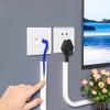 Flexible Cord Management Tray, 1M No-Drill Mount Duct, Practical Organizer for Desktop & Wall Cables