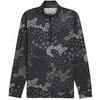 Mens Camo Quarter Zip T-Shirt