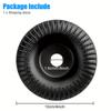Quick-Shape Wood Grinder Wheel: Transform, Carve & Sand Effortlessly with Your Angle Grinder - Durable, Precision Tool for Woodw