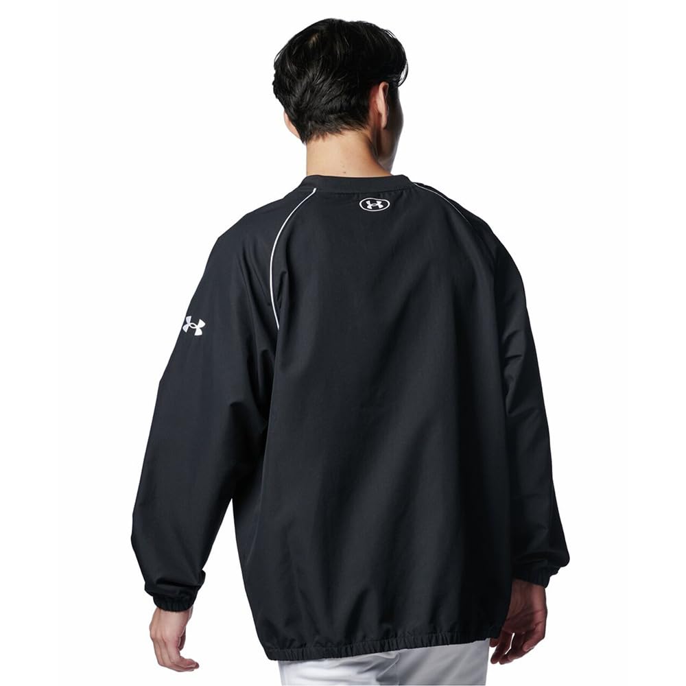Under Armour UA Jacket Black White LG V-Neck /
